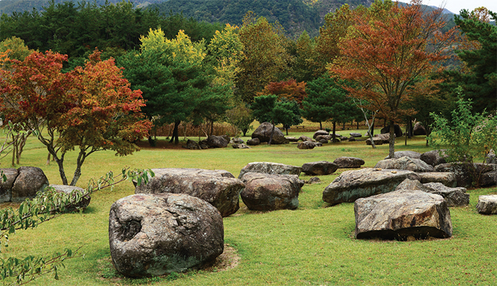 Dolmen Park in Suncheon, Jeollanam-do