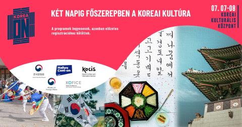 KoreaON 2023 - Koreai Kulturális Fesztivál